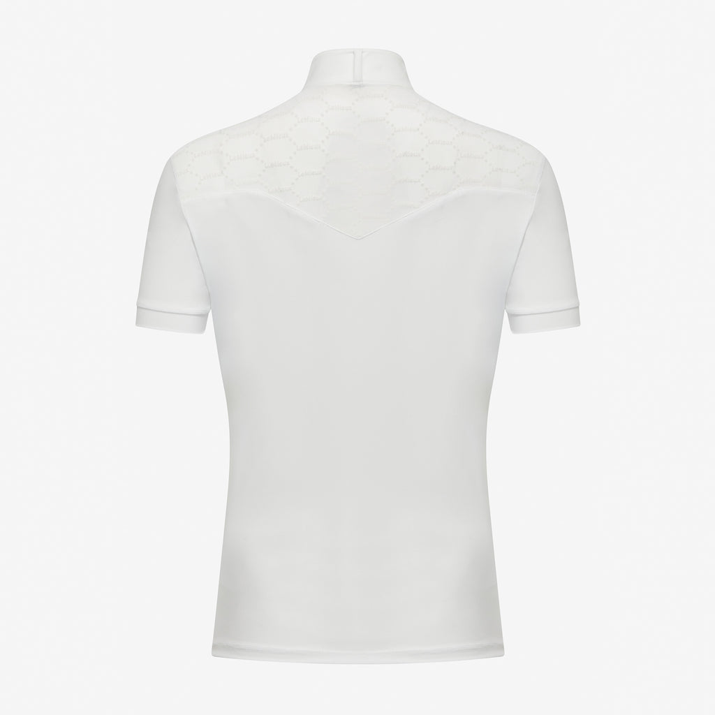 LeMieux Emily Short Sleeve Show Shirt - White