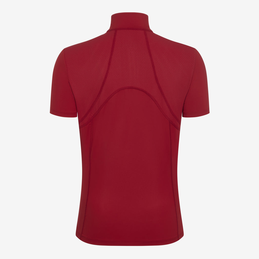 LeMieux Short Sleeve Mia Mesh Base Layer - Chilli