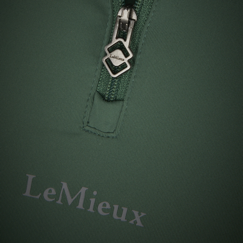LeMieux Short Sleeve Mia Mesh Base Layer - Hunter Green