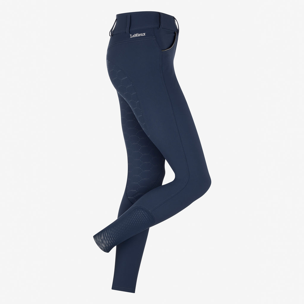 LeMieux Victoria Silicone Seat Breeches - Navy