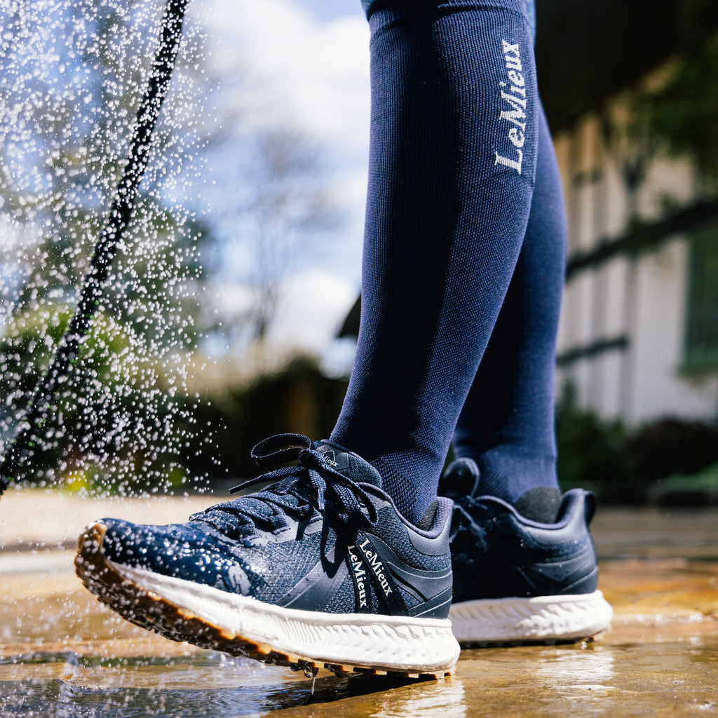LeMieux Trax Waterproof Trainer - Navy
