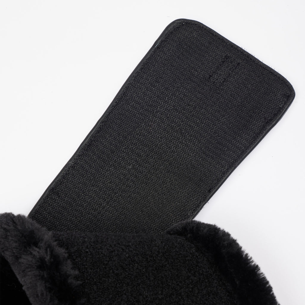 LeMieux Arika Simuwool Contoured Short Stud Girth - Black