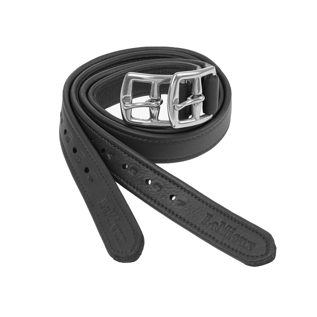 LeMieux Childrens  Stirrup Leathers - Black