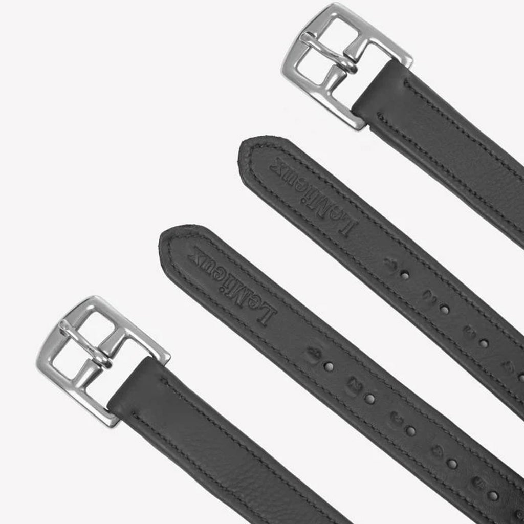 LeMieux Childrens  Stirrup Leathers - Black