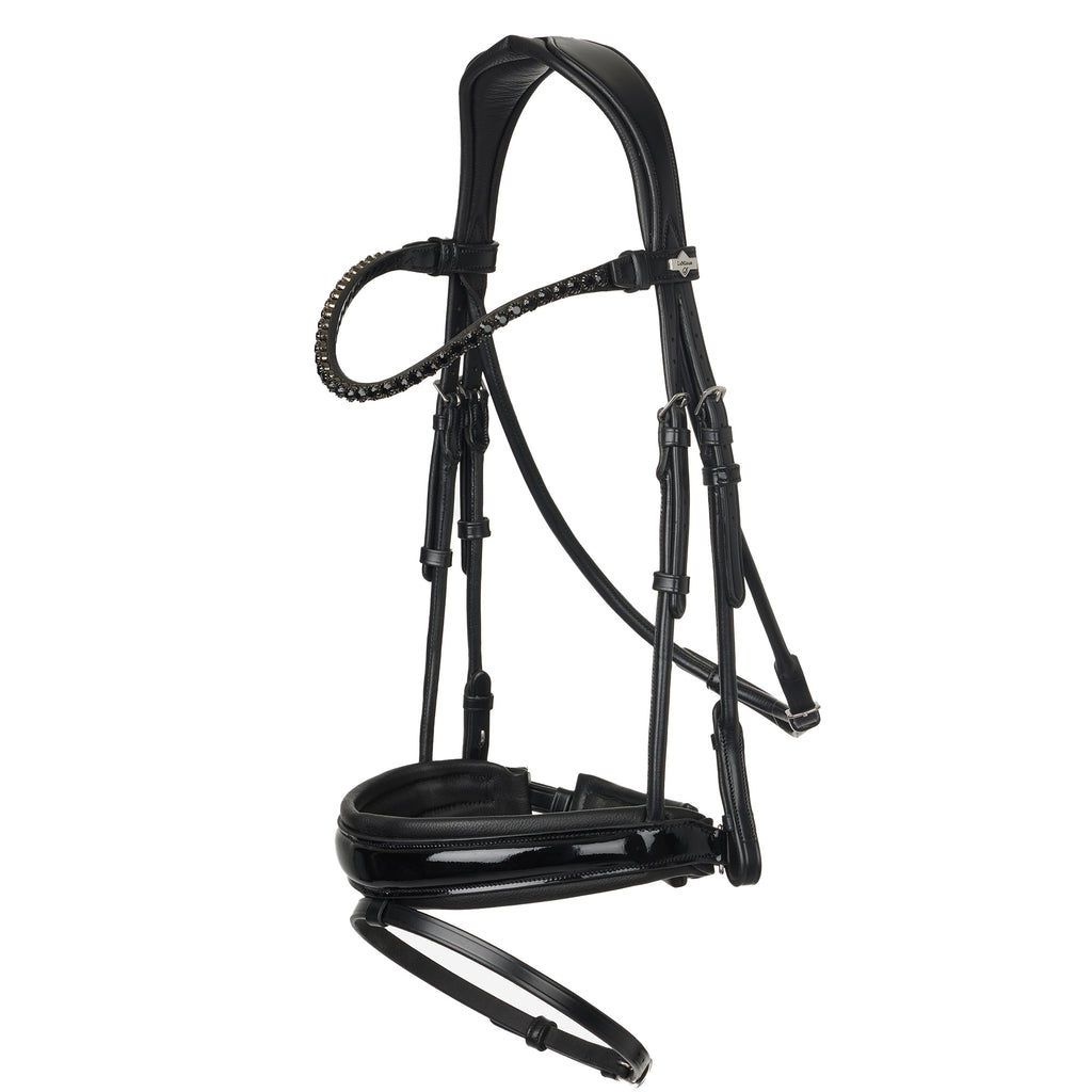 LeMieux Kudos Patent Dressage Bridle - Black