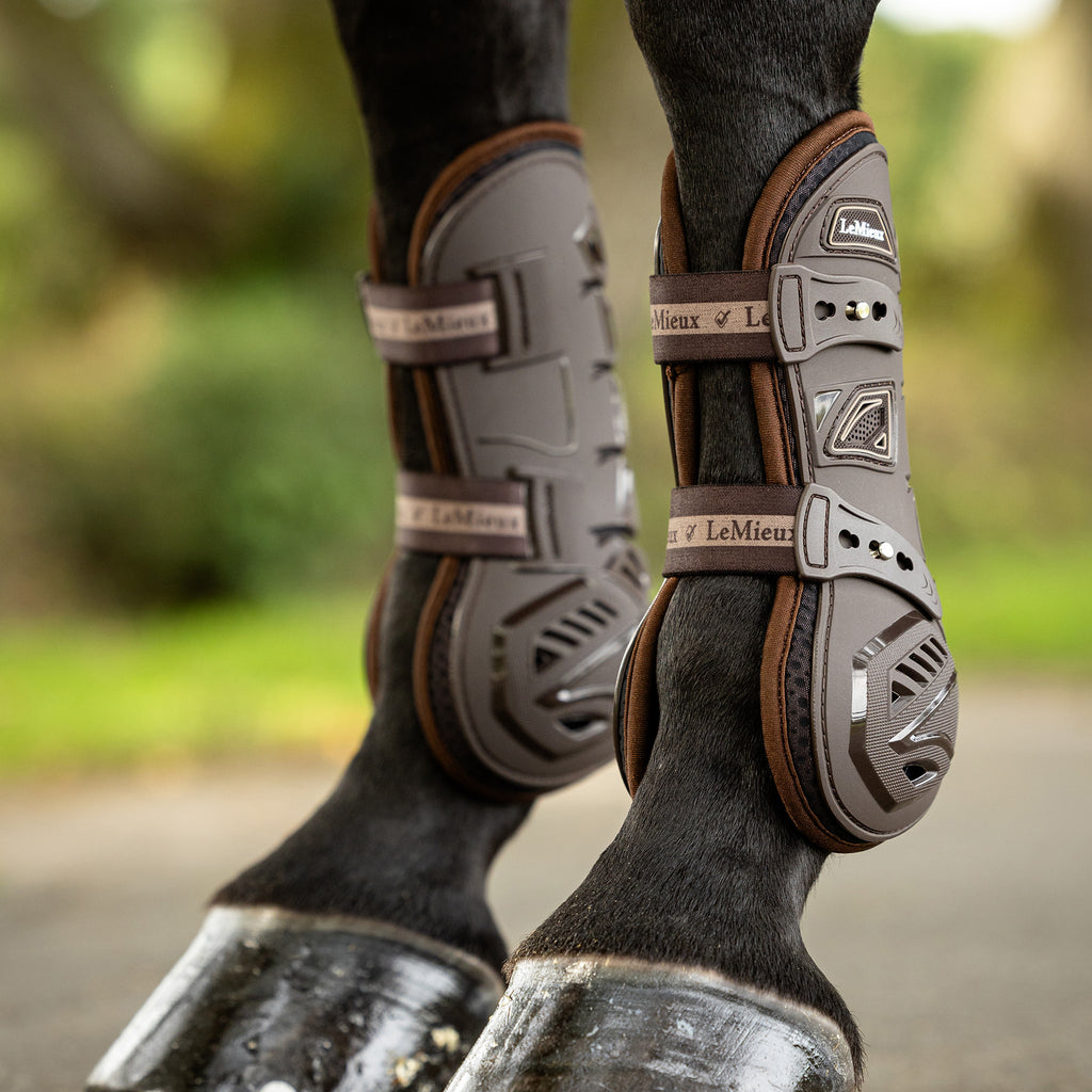 LeMieux Motion Cool Tendon Boot - Brown