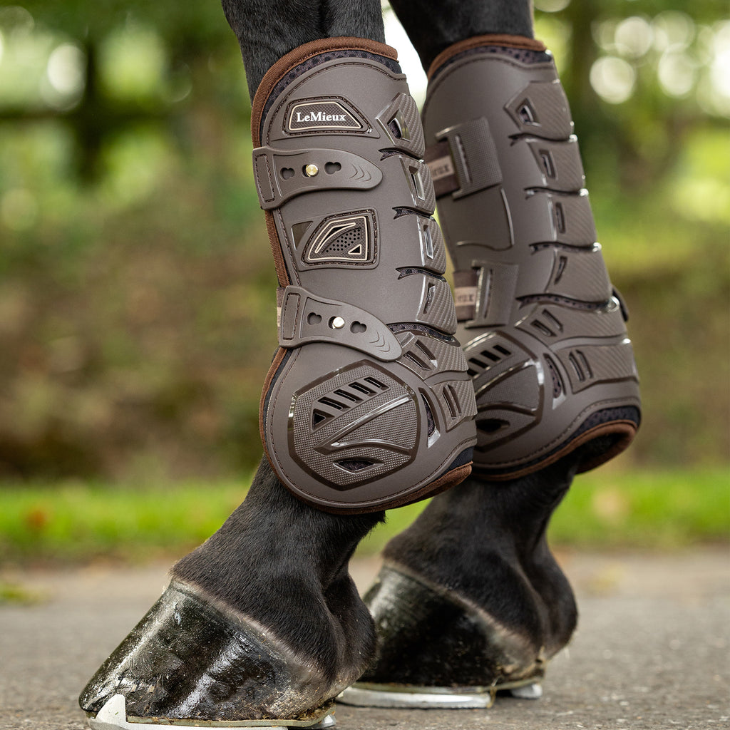 LeMieux Motion Cool Tendon Boot - Brown