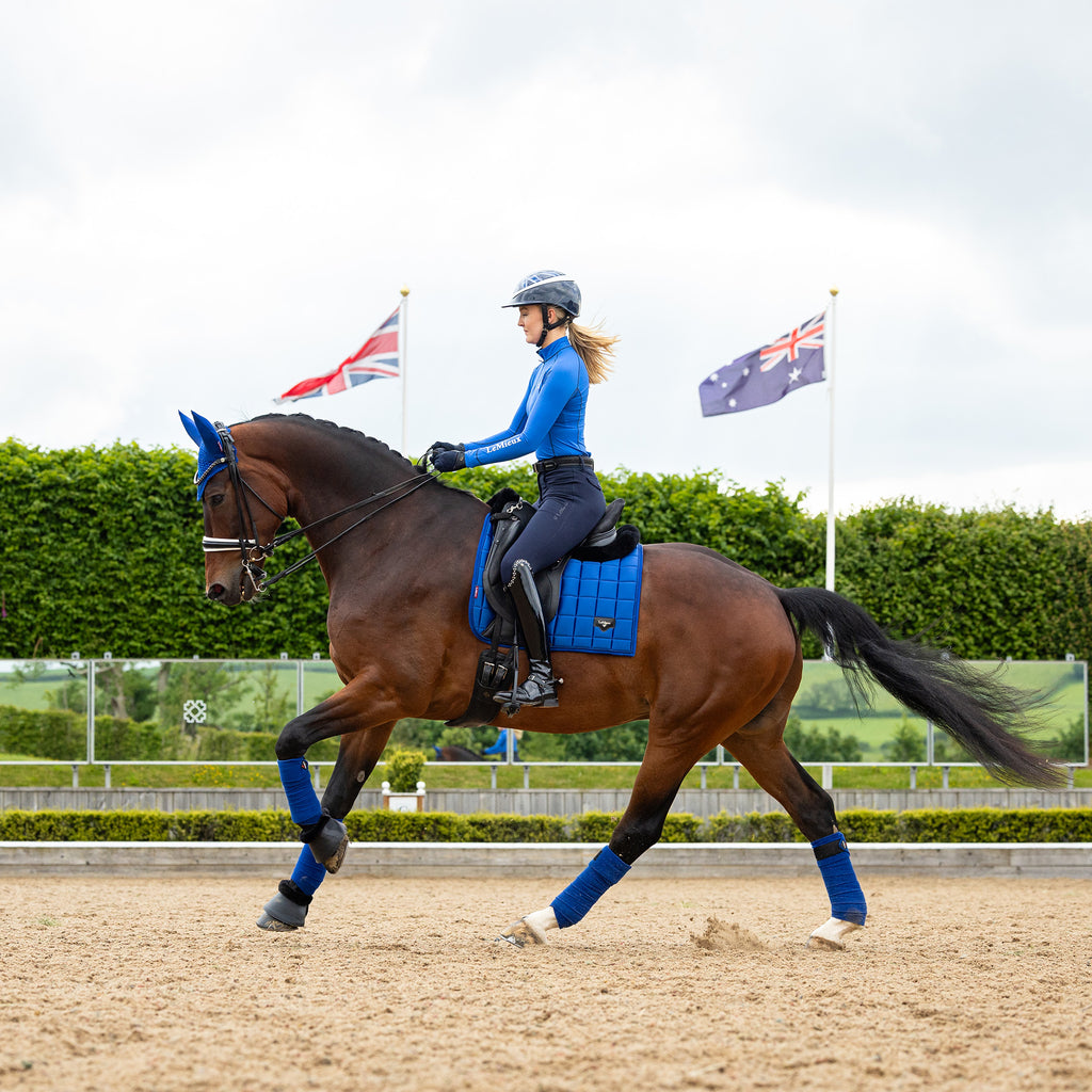 LeMieux Loire Classic Dressage Square - Benetton Blue