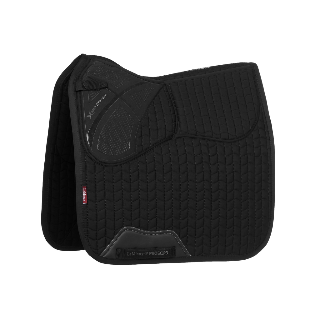 LeMieux ProSorb 2 Pocket Dressage Square - Black
