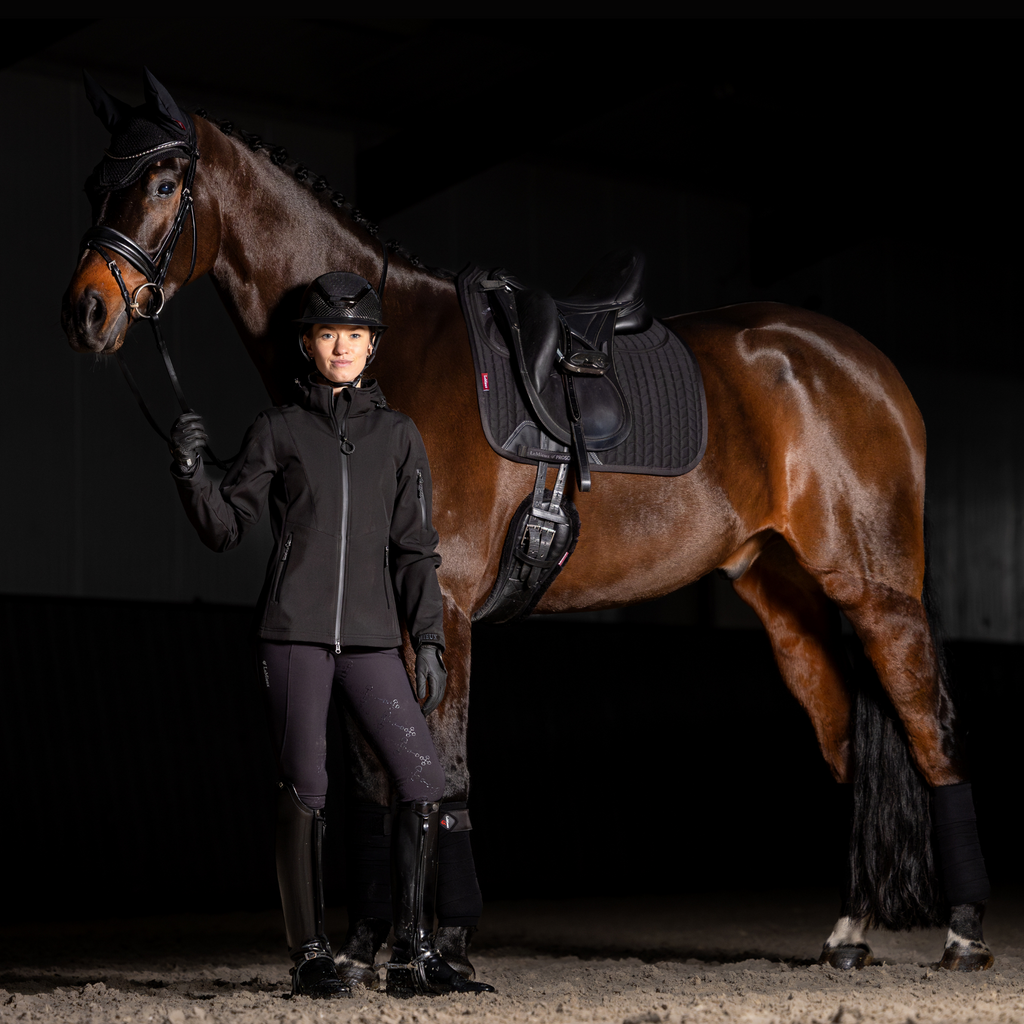 LeMieux ProSorb 2 Pocket Dressage Square - Black