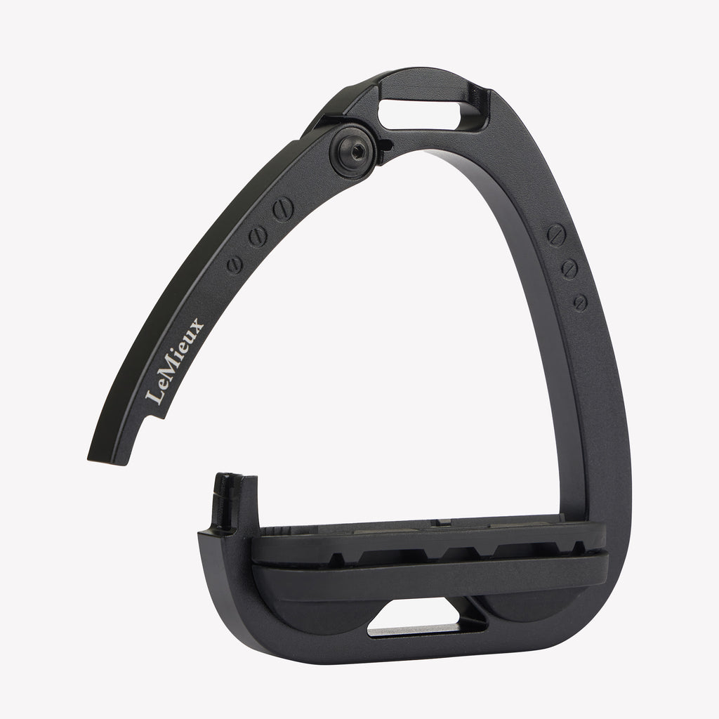 LeMieux Junior Vector Balance Stirrup Irons - Black