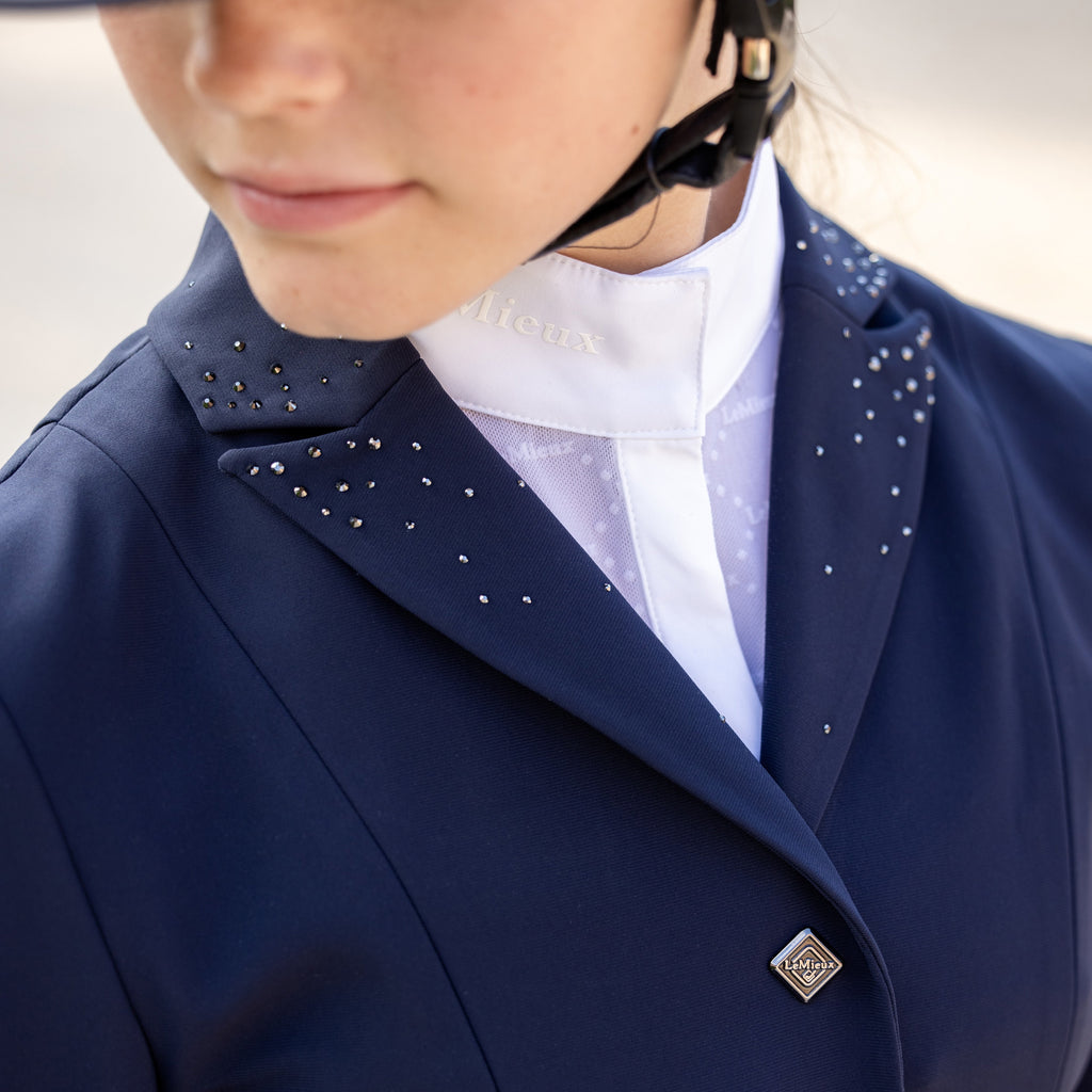 LeMieux Junior Pro Show Jacket - Navy