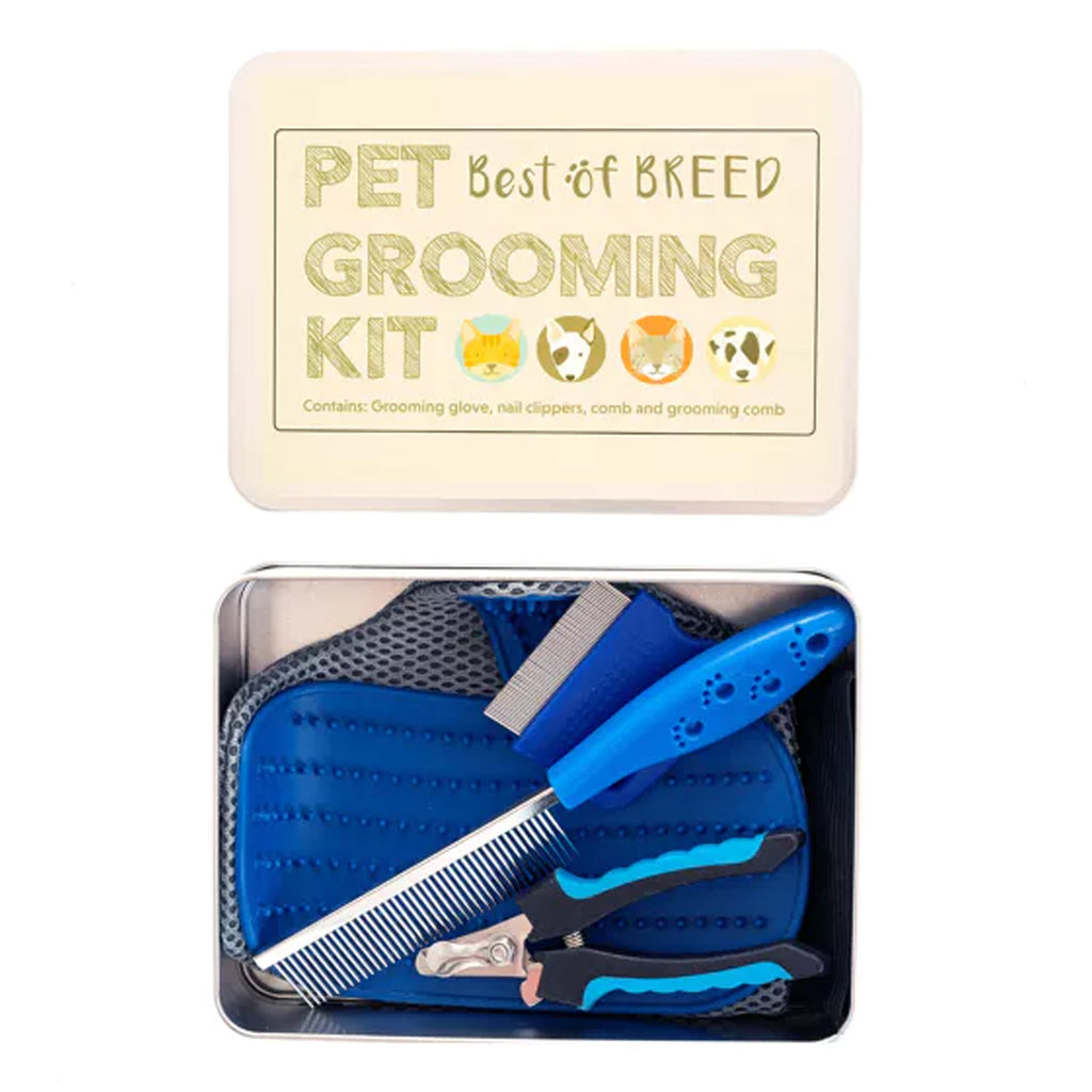Best of Breed Pet Grooming Kit Tin