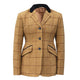 Equetech Junior Wheatley Deluxe Tweed Riding Jacket - Brown