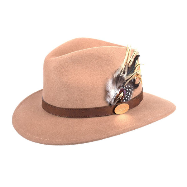 Hicks and Brown The Suffolk Fedora - Camel