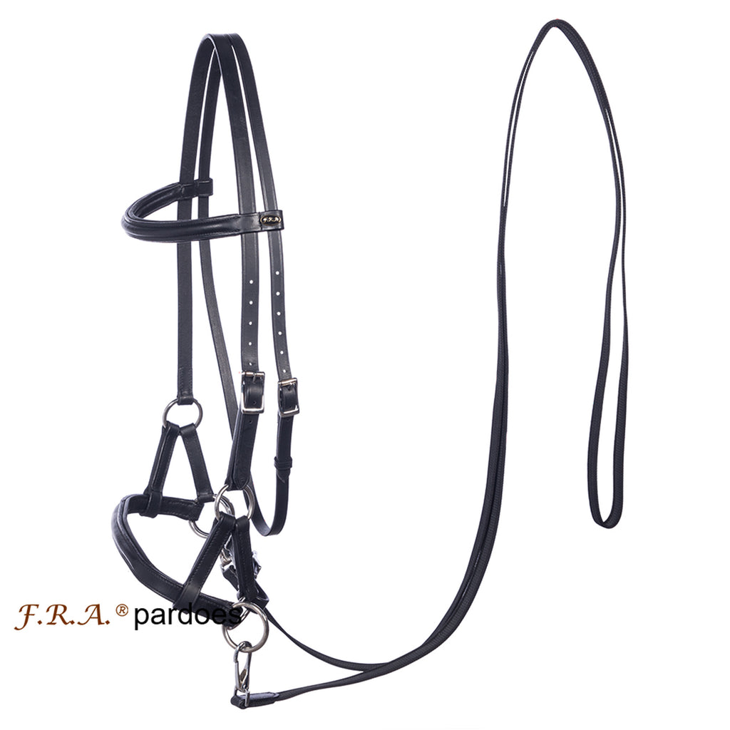 F.R.A Pardoes Sidepull Bridle - Black