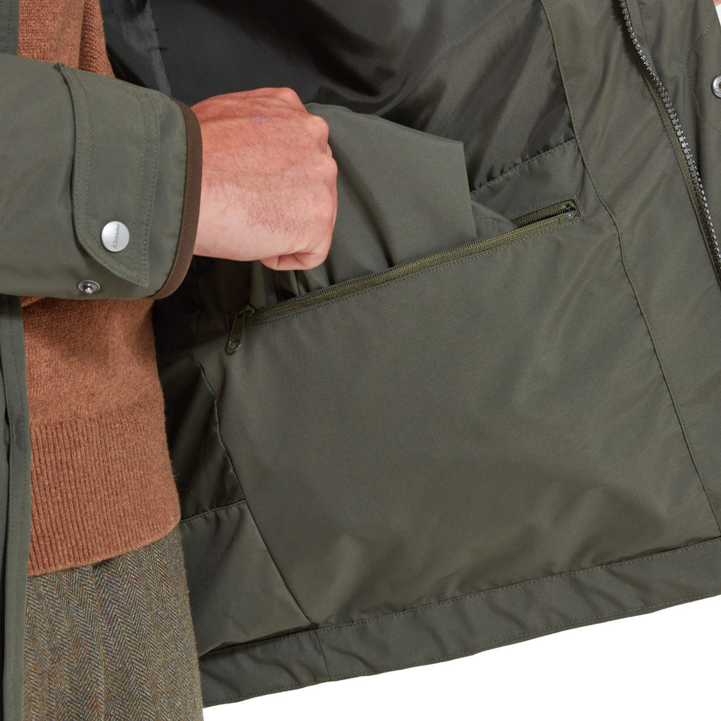 Schoffel Mens Ptarmigan Ultralight II Coat - Forest