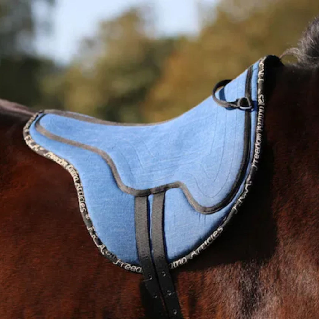 F.R.A Jeany Bareback Pad - Blue