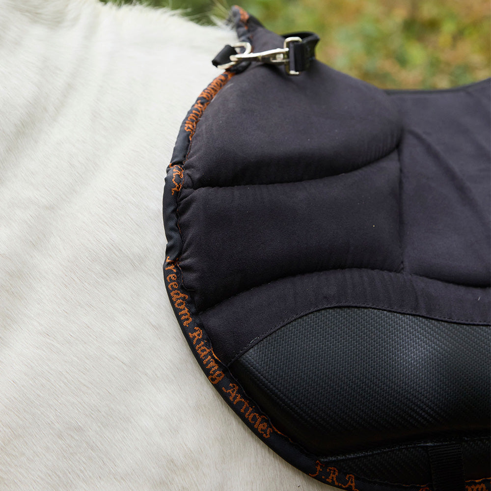 F.R.A Dardo Bareback Pad - Black Suede