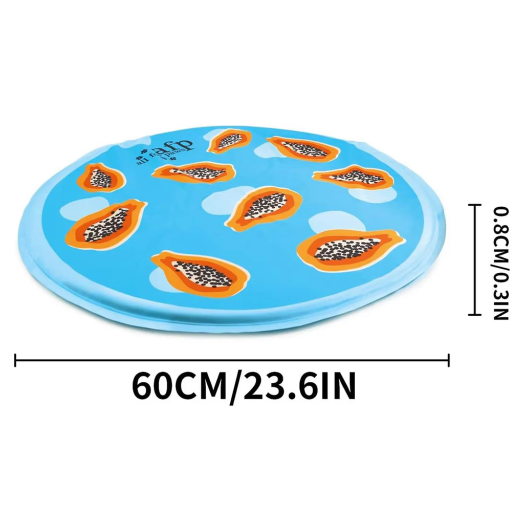 All For Paws Chill Out Papaya Cooling Mat