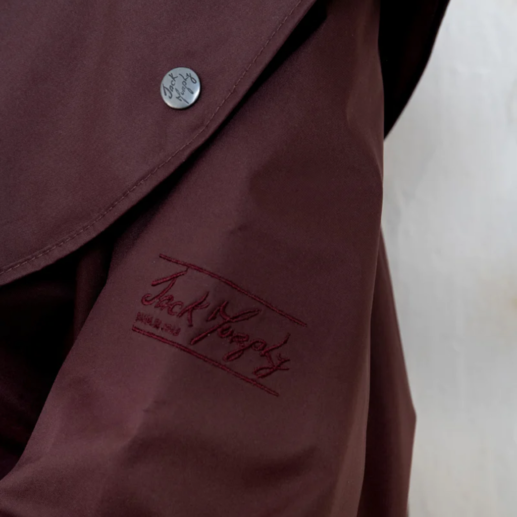 Jack Murphy Ladies Cotswold Waterproof Jacket - Deep Claret