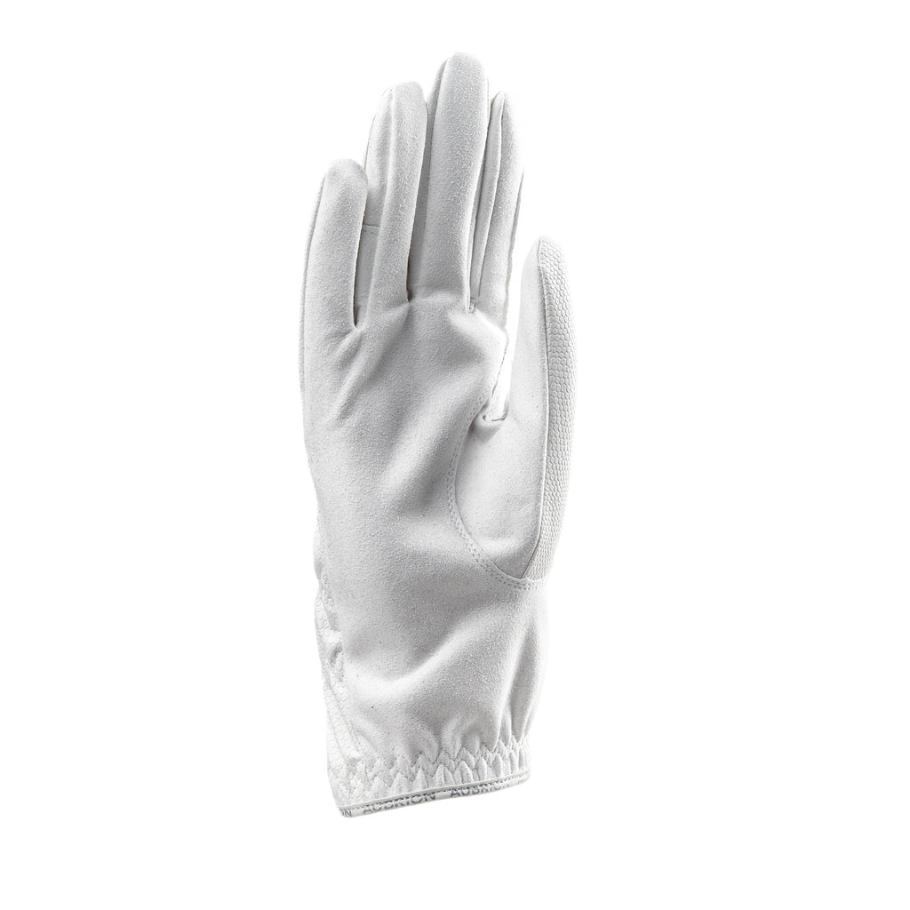 Aubrion Stadium Flexfit Riding Gloves - White