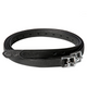 Schockemohle Colorado Stirrup Leathers - Black/Silver