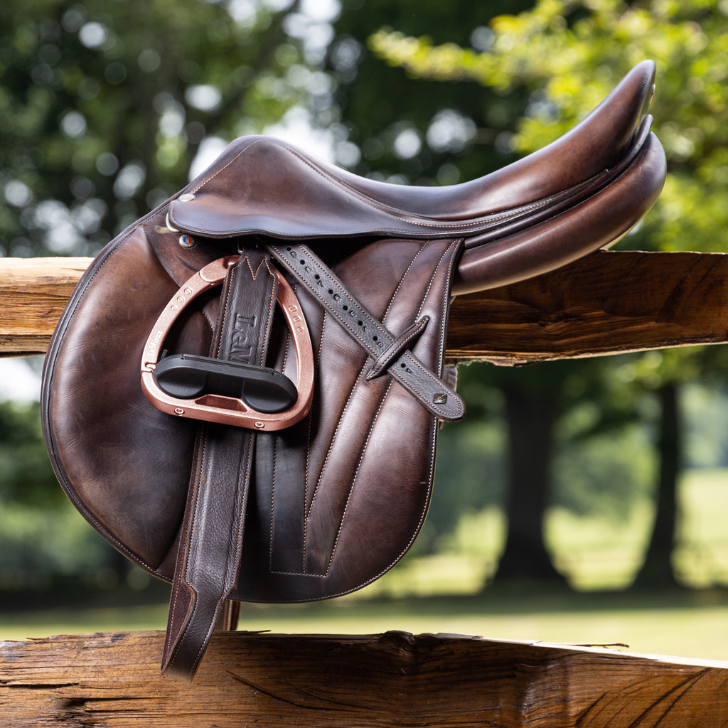 LeMieux Vector Balance Stirrups - Rose Gold