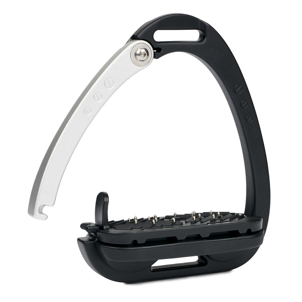 LeMieux Vector Balance Stirrups - Black/Aluminium