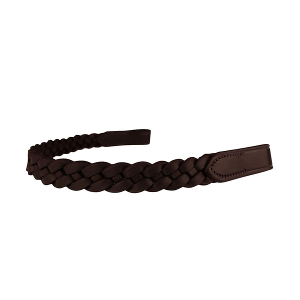 EcoRider Plaited Browband - Brown