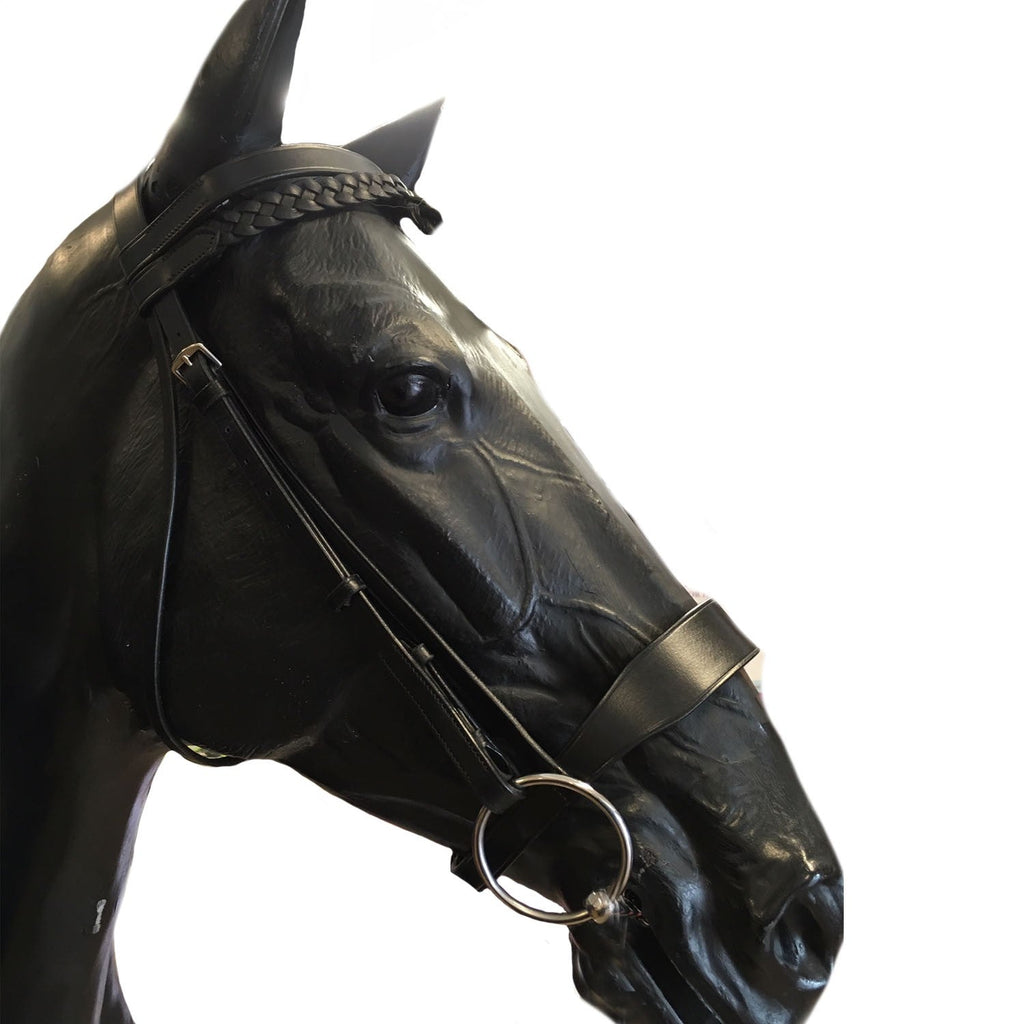 Cameo Hunt Bridle - Black