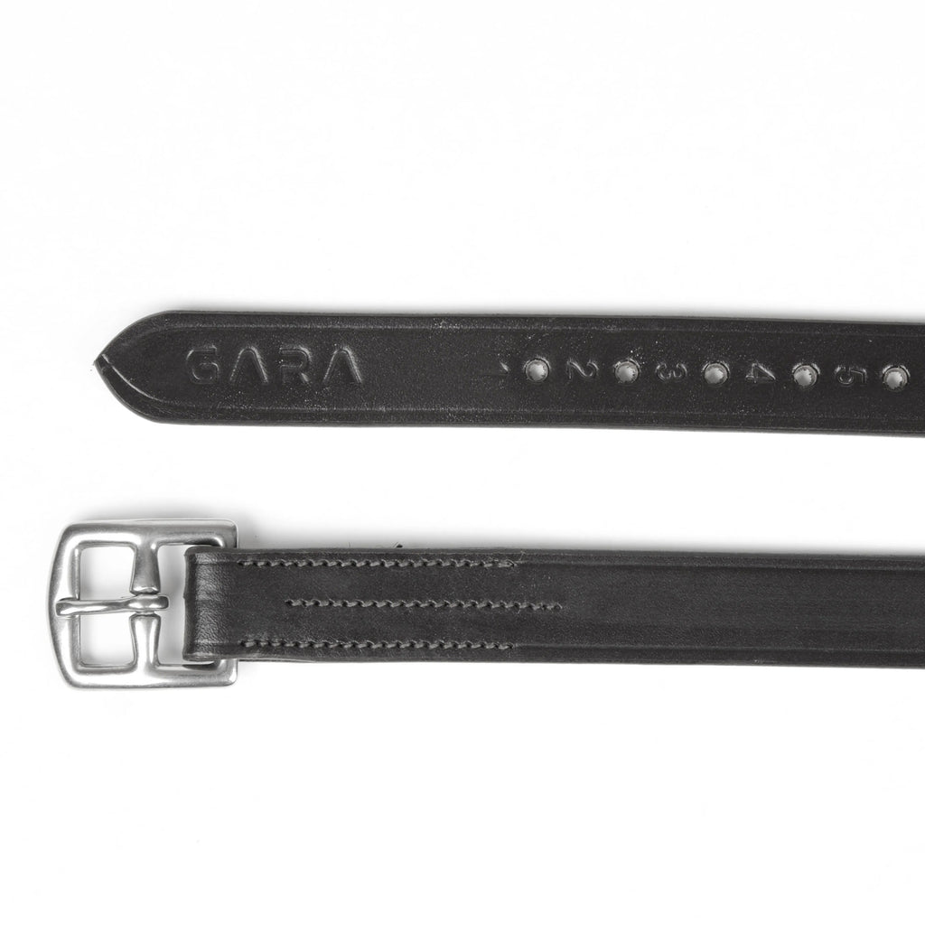 Velociti GARA Stirrup Leathers - Black