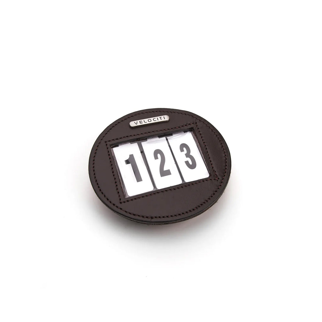 Velociti Bridle Competition Number Holder - Havana