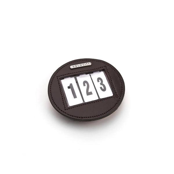 Velociti Bridle Competition Number Holder - Havana