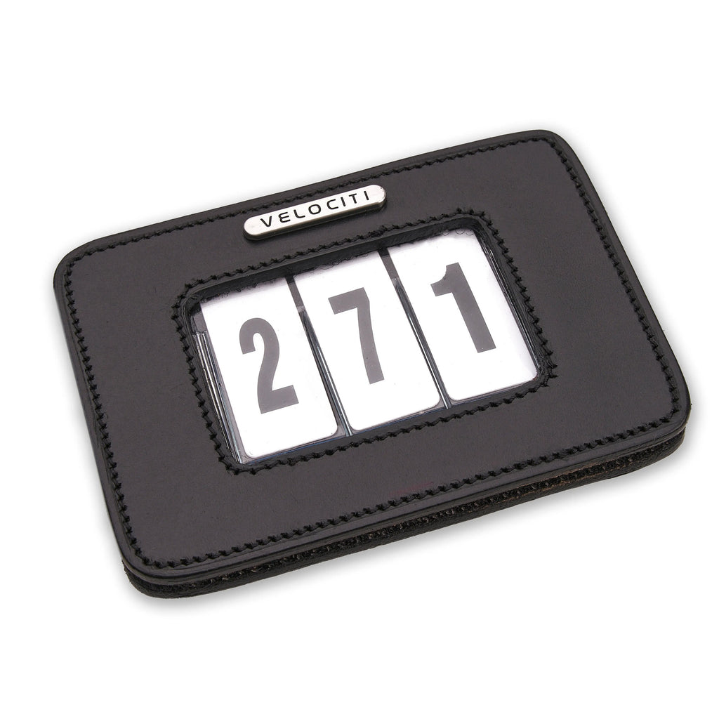 Velociti Saddlecloth Competition Number Holder BLACK one size