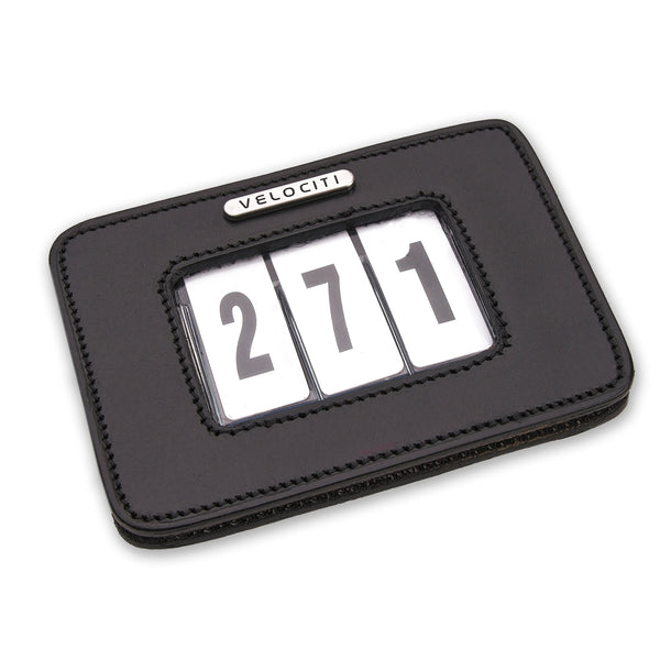 Velociti Saddlecloth Competition Number Holder BLACK one size