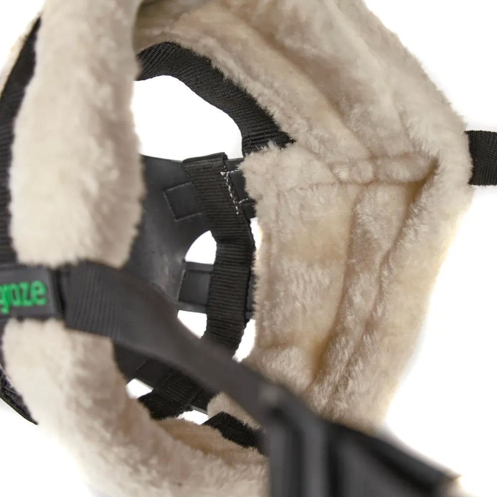 FreeGraze AirFlow Grazing Muzzle Padded - Black