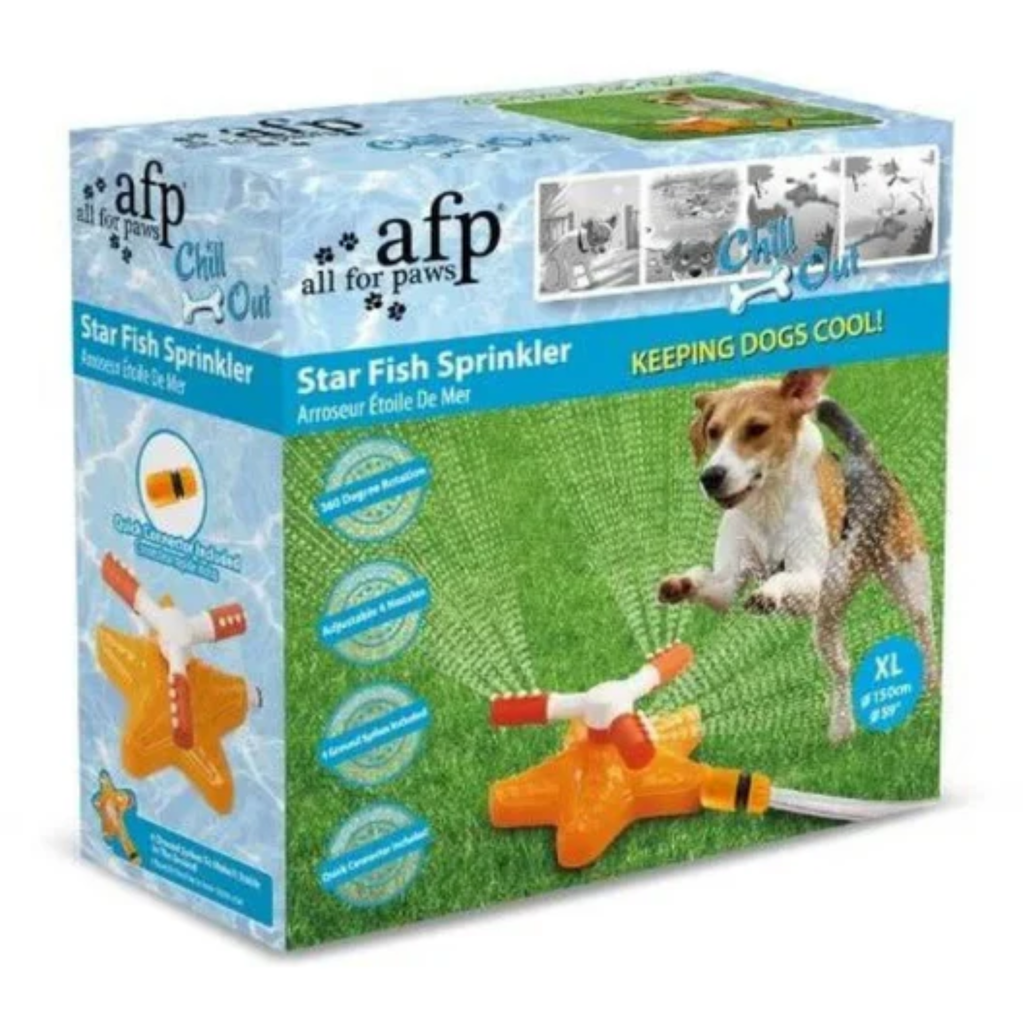 All For Paws Chill Out Starfish Sprinkler