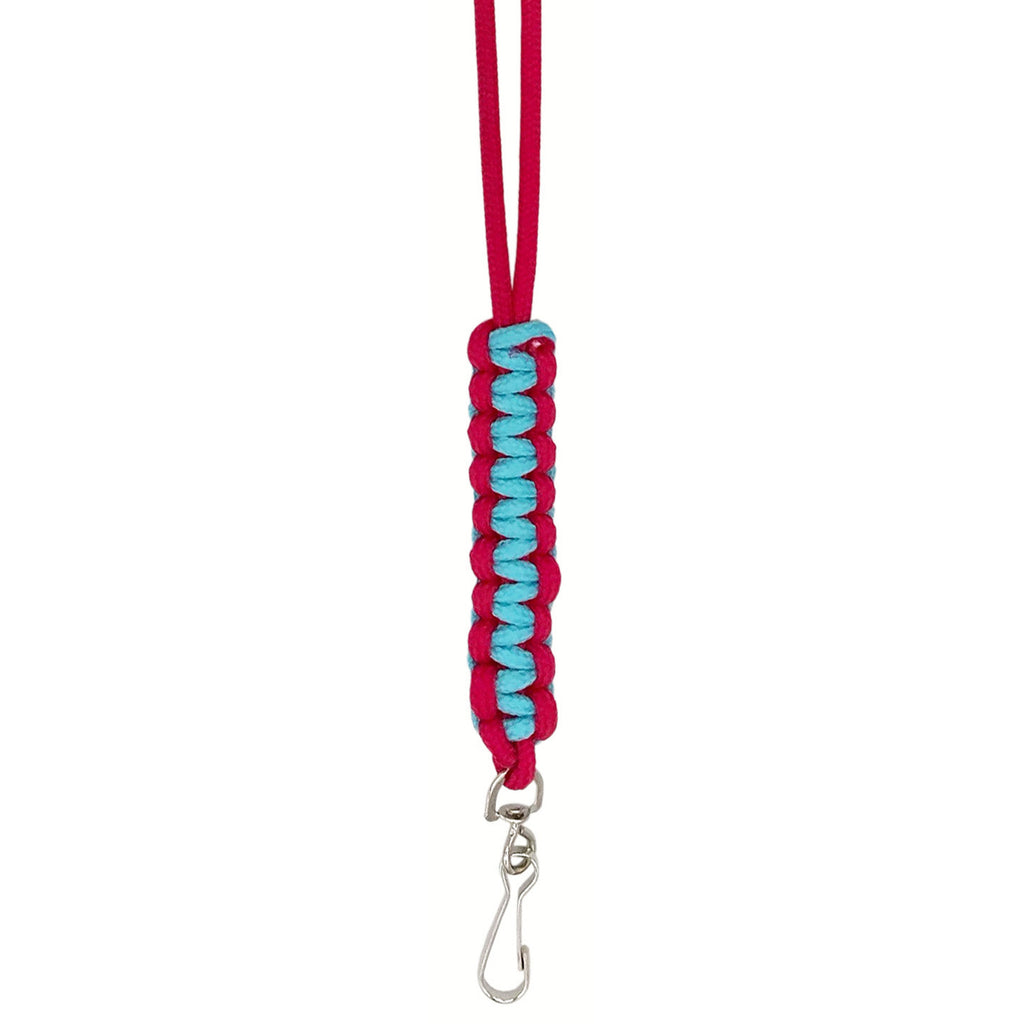 Sporting Saint Cobra Lanyard - Pink/Baby Blue