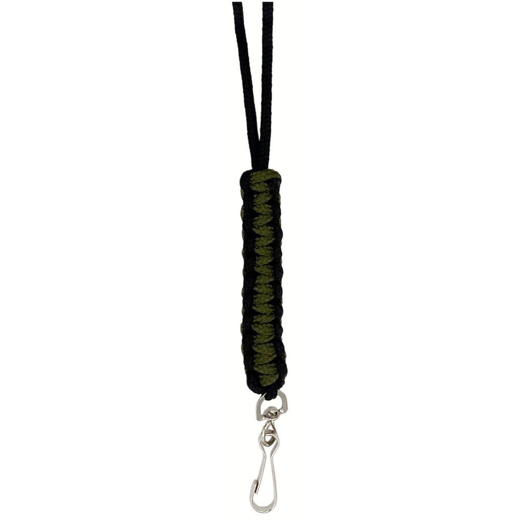 Sporting Saint Cobra Lanyard - Black/Olive