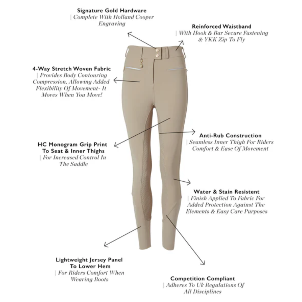 Holland Cooper Windsor Breeches - Stone