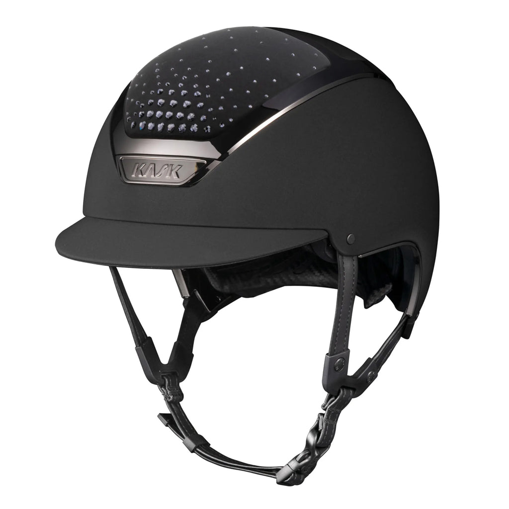 Kask Dogma Chrome Passage Riding Hat - Black/Black/Graphite