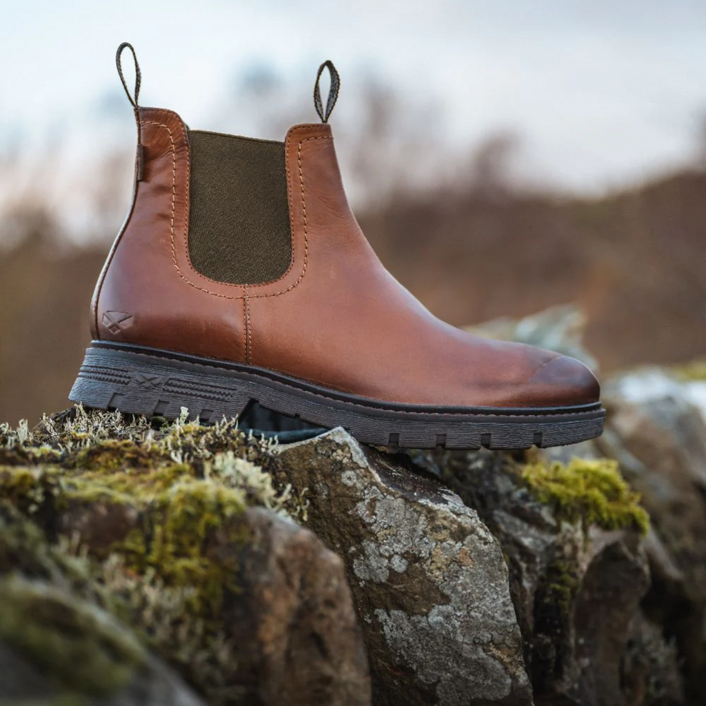 Hoggs Of Fife Dalmeny Dealer Boots - Dark Tan