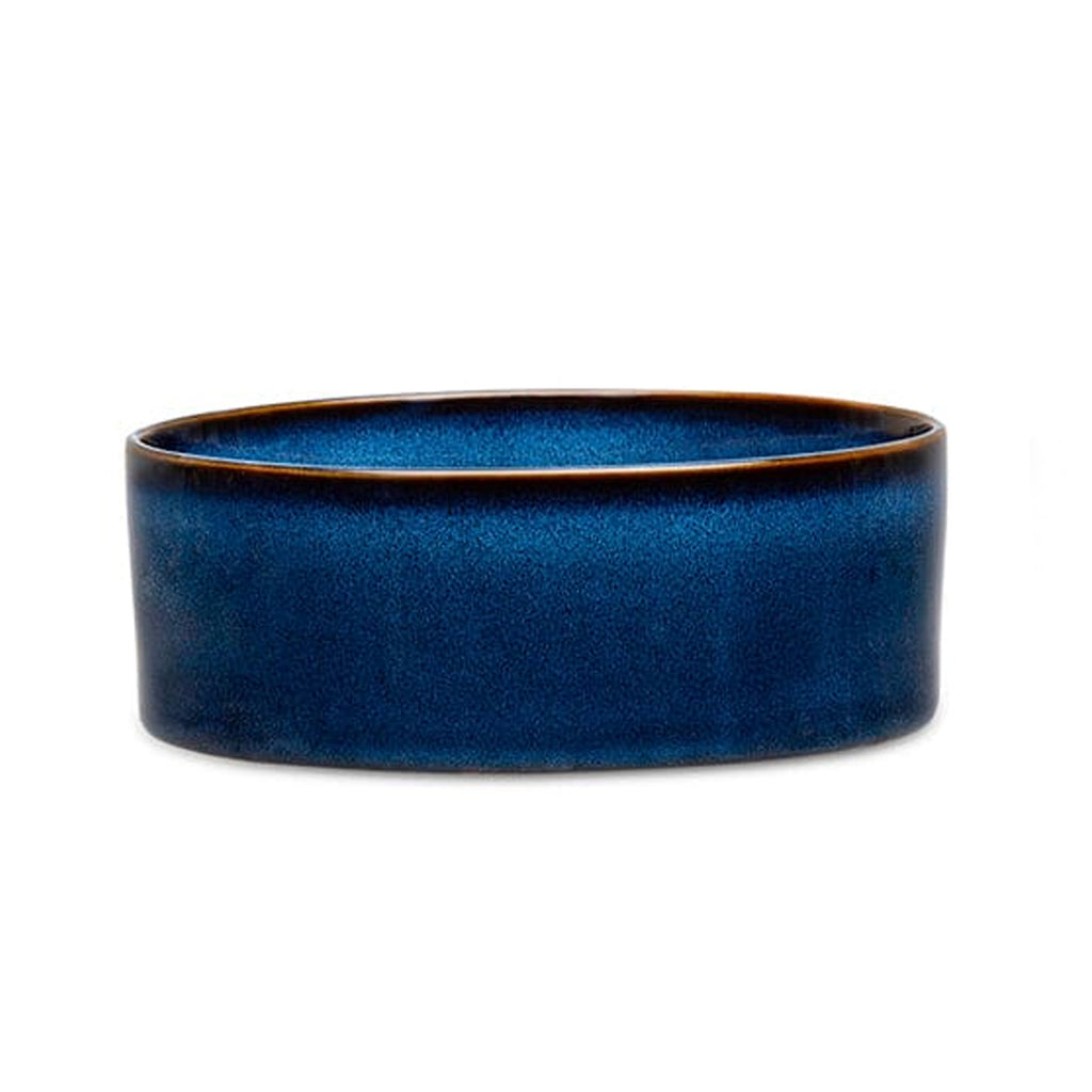 Scruffs Reactive Glaze Food Bowl - Midnight