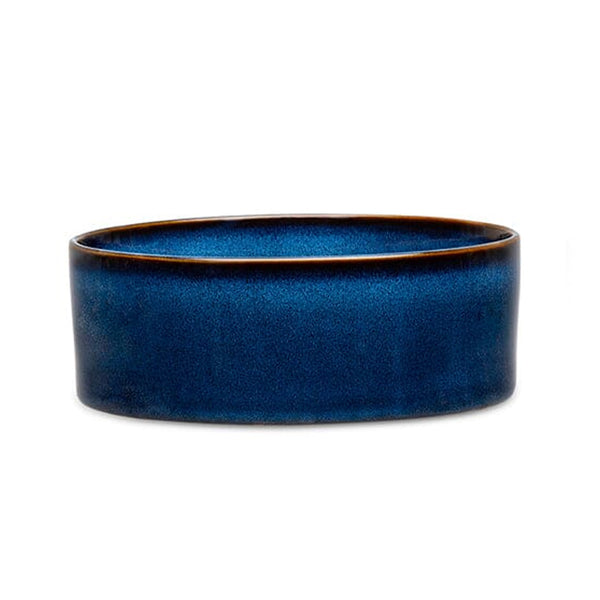 Scruffs Reactive Glaze Food Bowl - Midnight