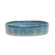 Scruffs Reactive Glaze Cat Saucer - Pinstripe Grey
