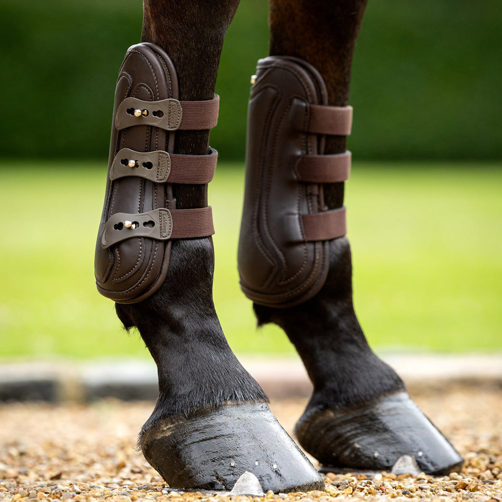 LeMieux Capella 3 Strap Tendon Boot - Brown