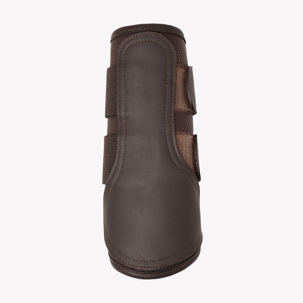 LeMieux Capella Leather Brushing Boots - Brown
