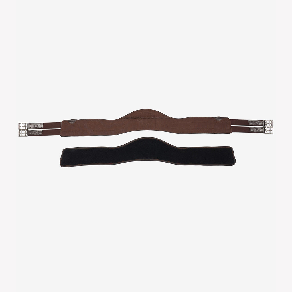 LeMieux Hunter Girth With Detachable Non Slip Liner - Havana