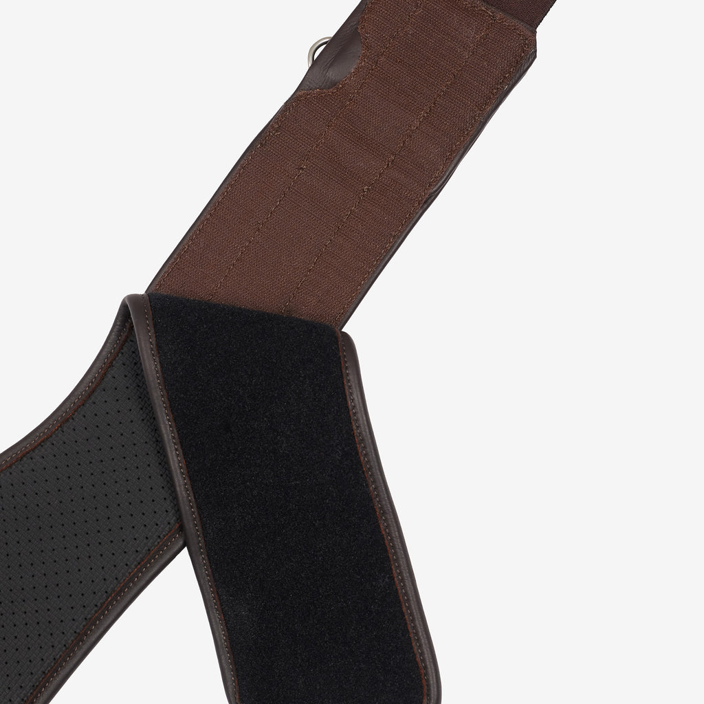 LeMieux Hunter Girth With Detachable Non Slip Liner - Havana